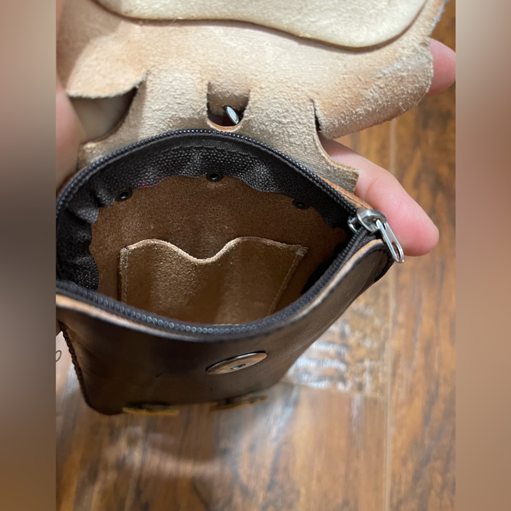 Leather Rectangular Purse - image 6